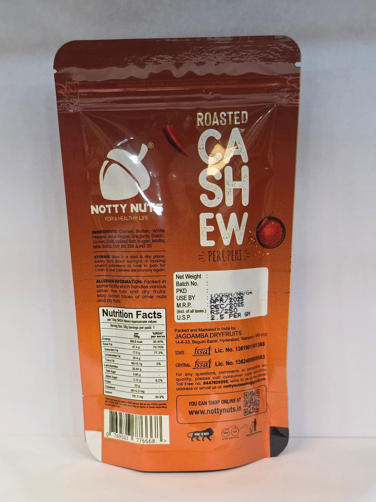 Peri Peri Cashew