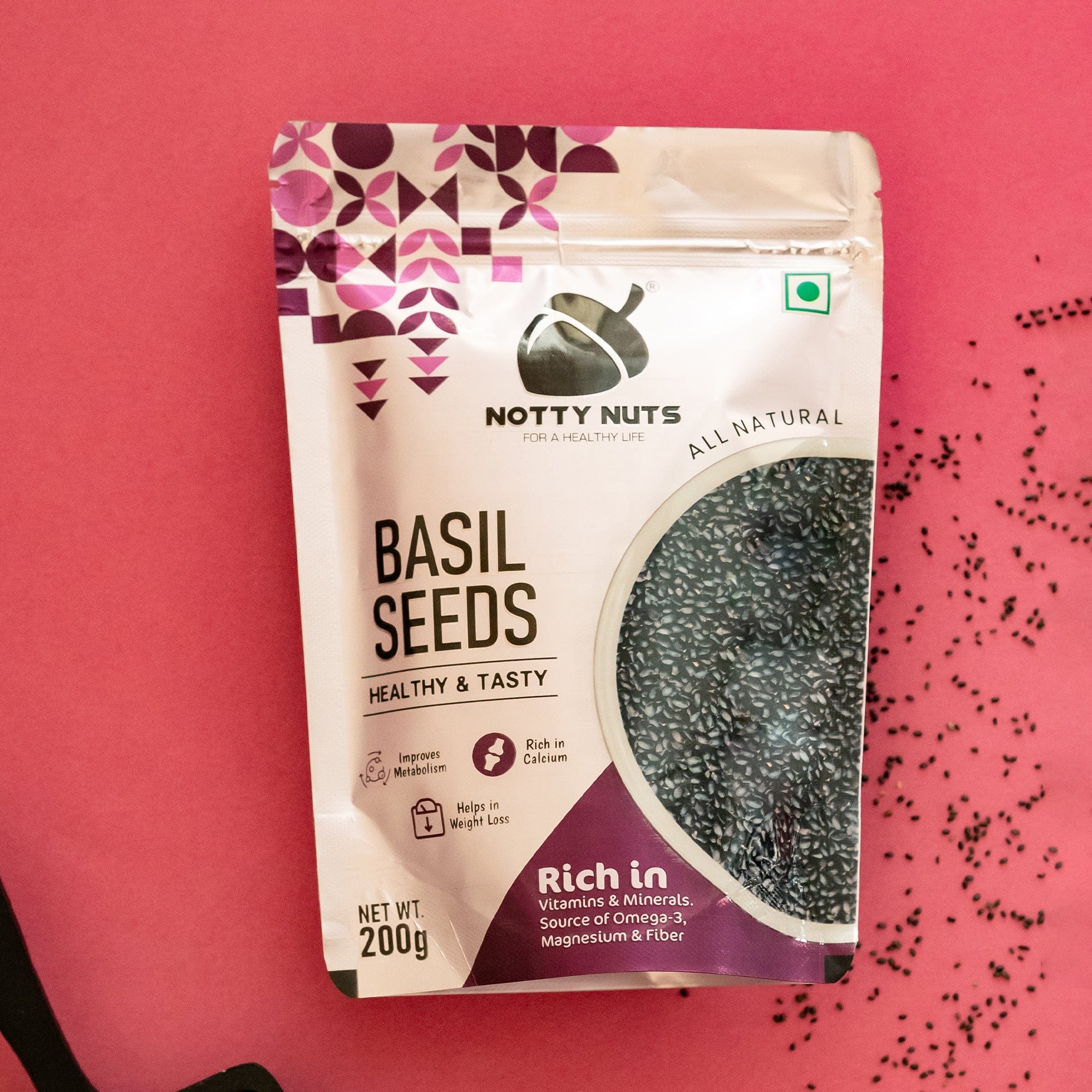 Sabja Basil Seed nottynutsindia