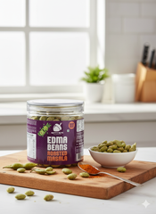 Edamame Beans with Chat Masala – Desi Twist to Protein