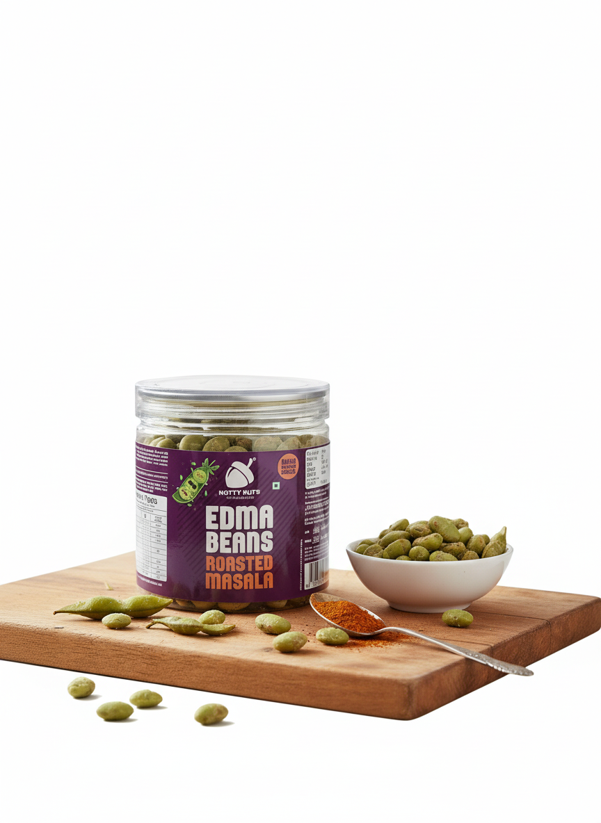 Edamame Beans with Chat Masala – Desi Twist to Protein