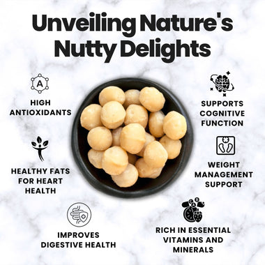 Exotic macadamia nuts