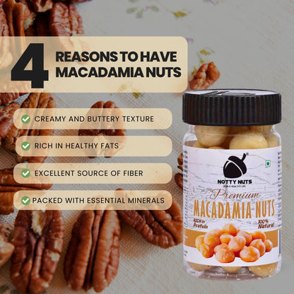 Exotic macadamia nuts