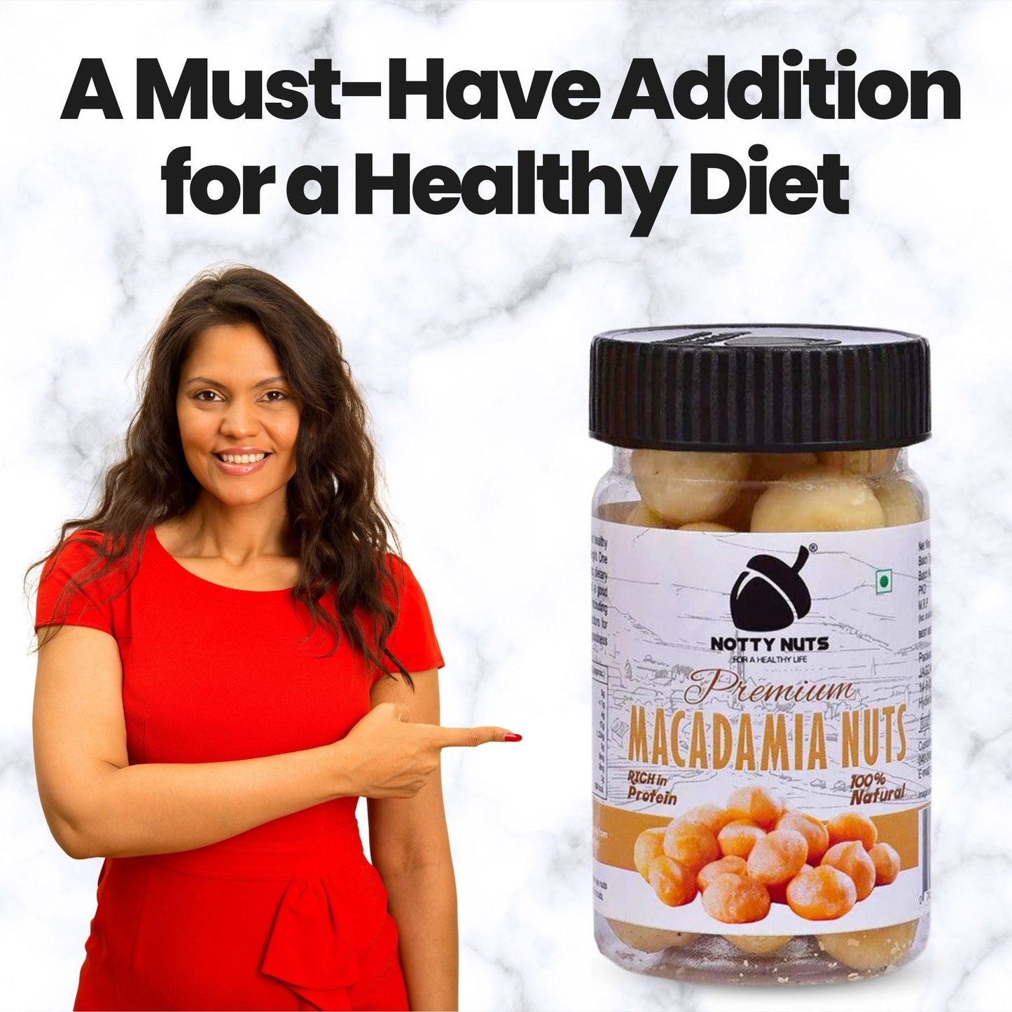 Exotic macadamia nuts