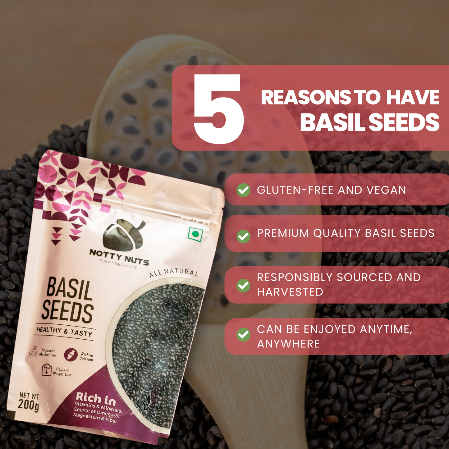 Sabja/Basil Seed