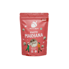 NOTTY NUTS MAKHANA PACK OF 4 - MAGIC MASALA, TANGY TOMATO, HIMALAYAN PINK SALT & PERI PERI (4 x 30G)