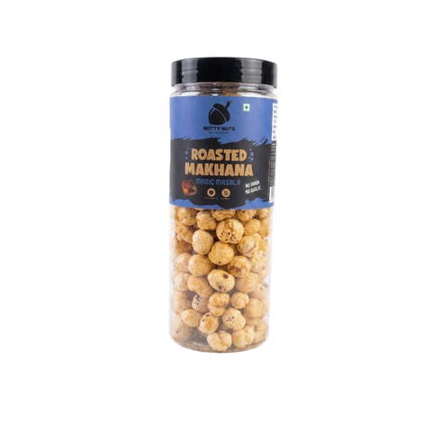NOTTY NUTS MAKHANA MAGIC MASALA JAIN (NO ONION & NO GARLIC) PACK OF 1 (140GRAMS)