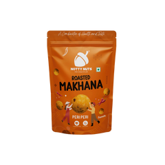 NOTTY NUTS MAKHANA PACK OF 4 - MAGIC MASALA, TANGY TOMATO, HIMALAYAN PINK SALT & PERI PERI (4 x 30G)