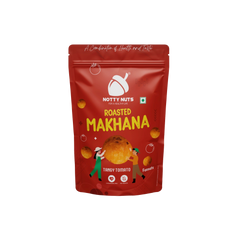 NOTTY NUTS MAKHANA PACK OF 4 - MAGIC MASALA, TANGY TOMATO, HIMALAYAN PINK SALT & PERI PERI (4 x 30G)