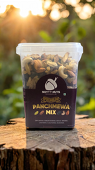 NOTTY NUTS PREMIUM PANCHMEWA MIX  Dry Fruits Mix, 1 Kg I Fit for Fasting | Healthy Snacks Mixed Nuts Contain Almonds, Cashews, Dates, Black Raisin, Green Raisin