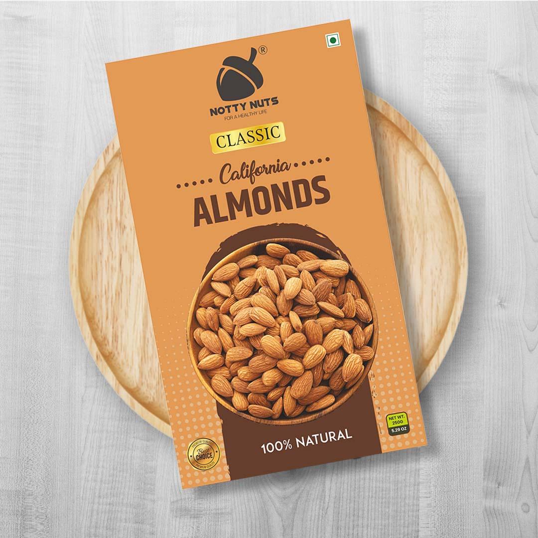 California Almonds – nottynutsindia