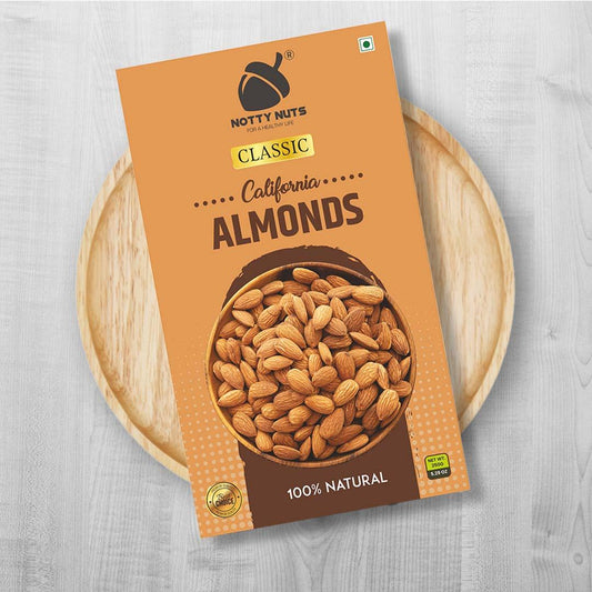 California Almonds - nottynutsindia