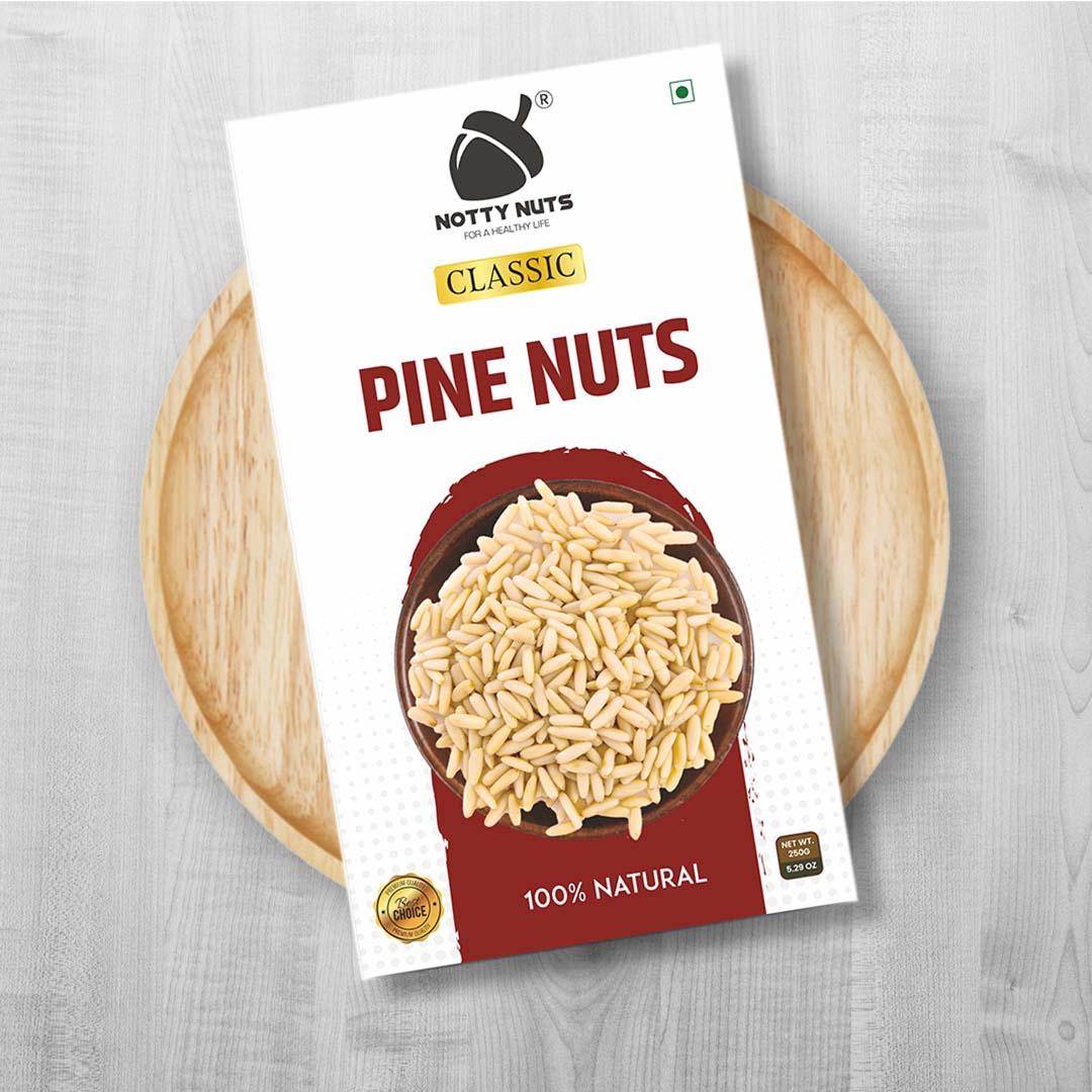 Pine Nuts - nottynutsindia