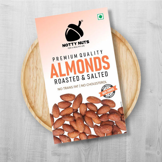 Salted Almonds - nottynutsindia