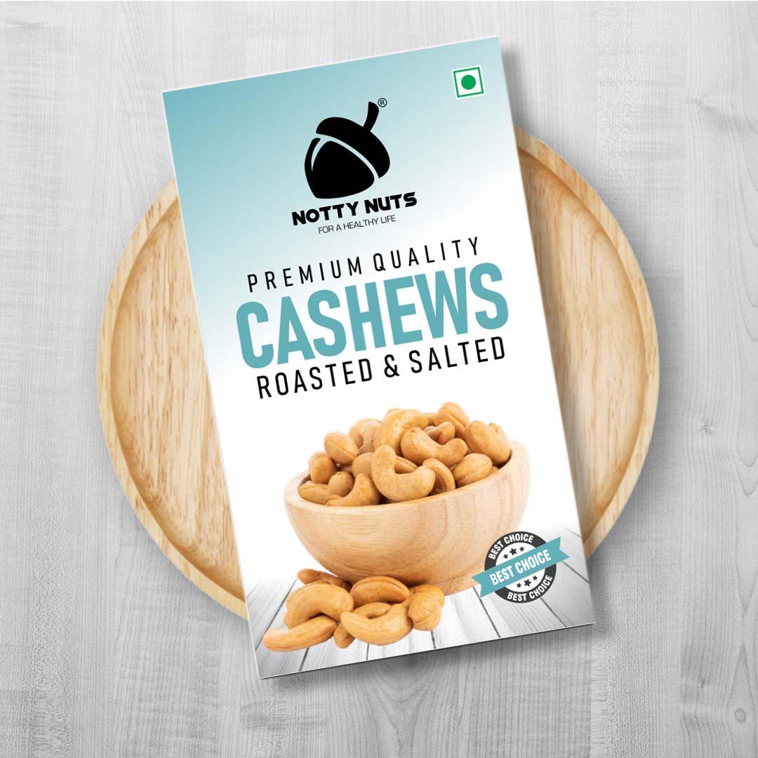 Roasted & Salted Cashew – nottynutsindia