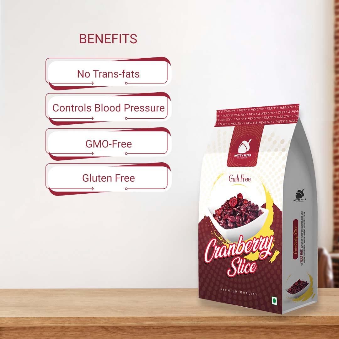 Cranberry Slice - nottynutsindia