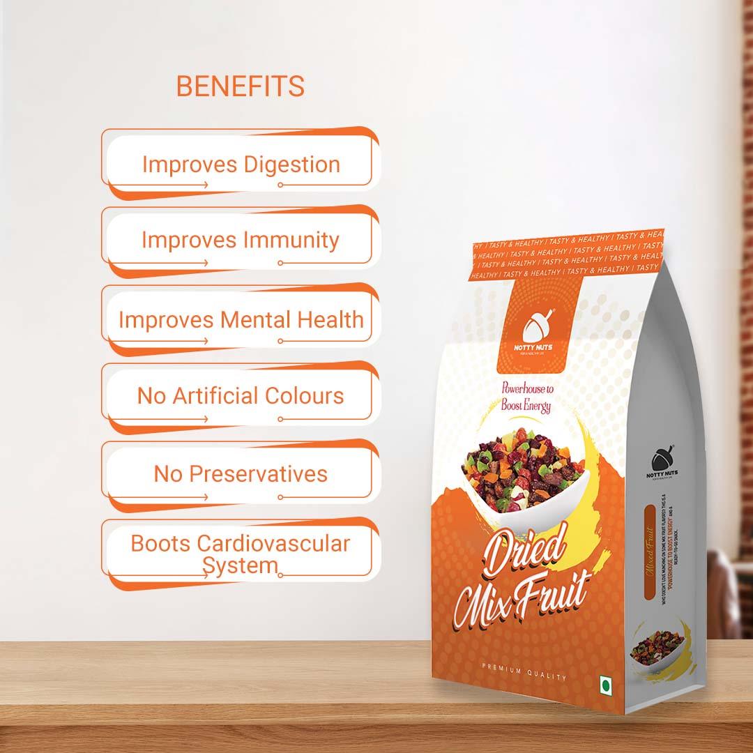 Dried Mix Fruit - nottynutsindia