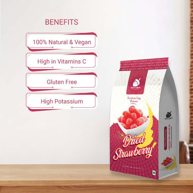 Dried Strawberry - nottynutsindia