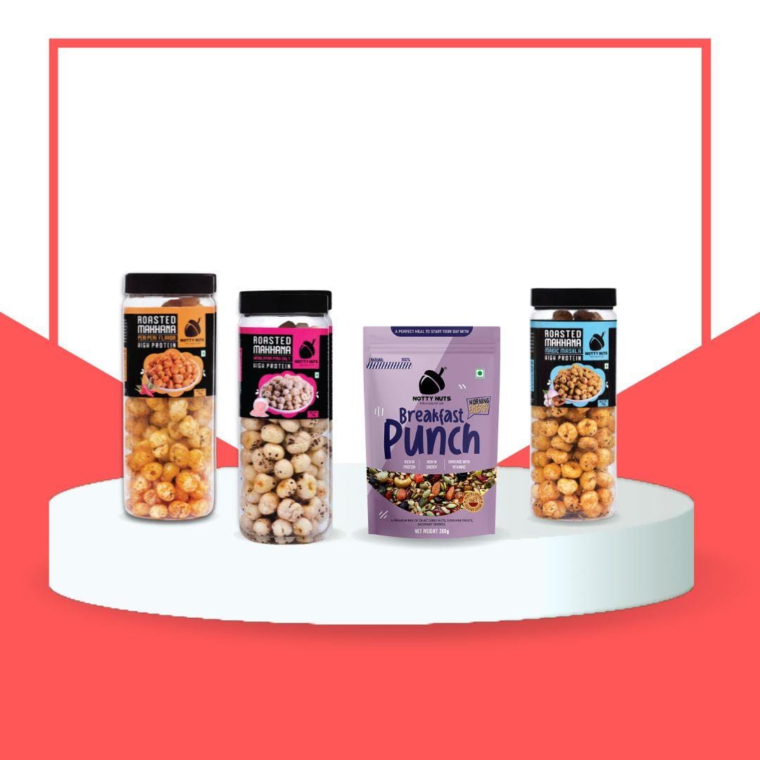 Healthy Office Pantry - Savouries & Nuts - nottynutsindia