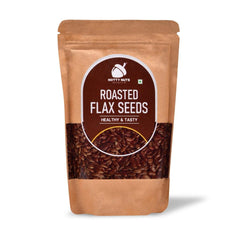 Roasted Salted Flax Seeds - nottynutsindia