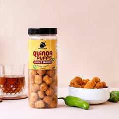 Cheese & Jalapeño Quinoa Puffs