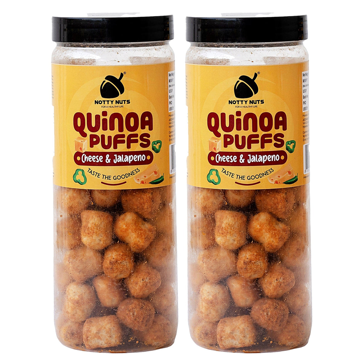 Cheese & Jalapeño Quinoa Puffs