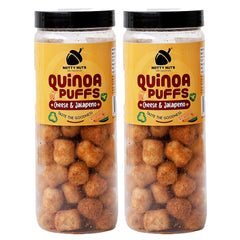 Cheese & Jalapeño Quinoa Puffs