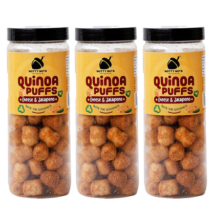 Cheese & Jalapeño Quinoa Puffs