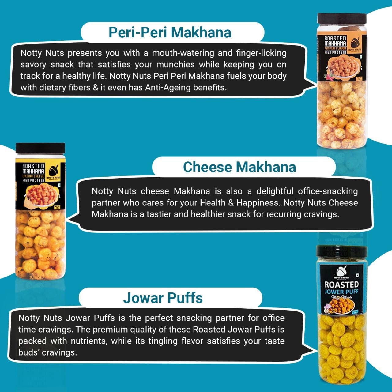 Healthy Office Pantry - Savouries - nottynutsindia
