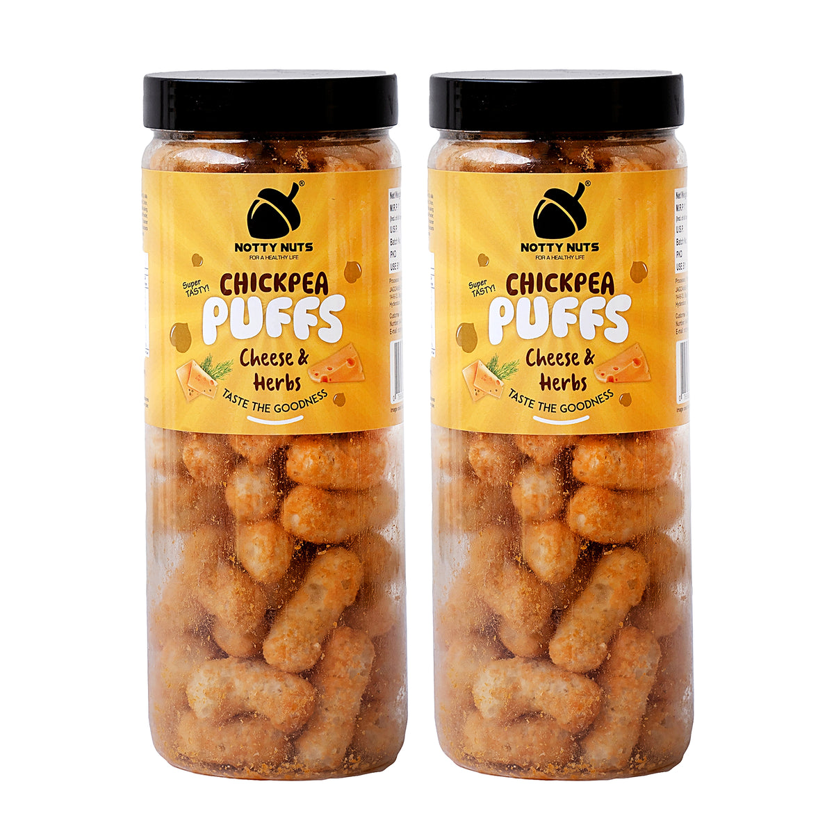 Cheese & Herbs Chickpea Puffs