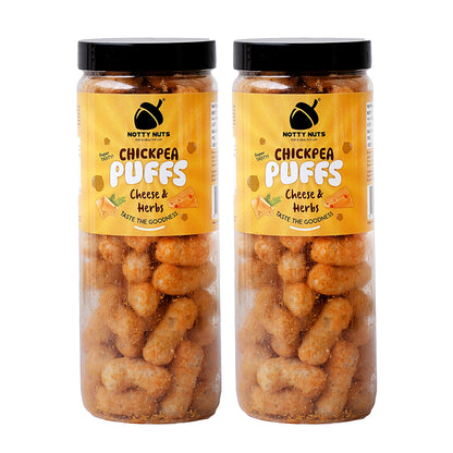Cheese & Herbs Chickpea Puffs