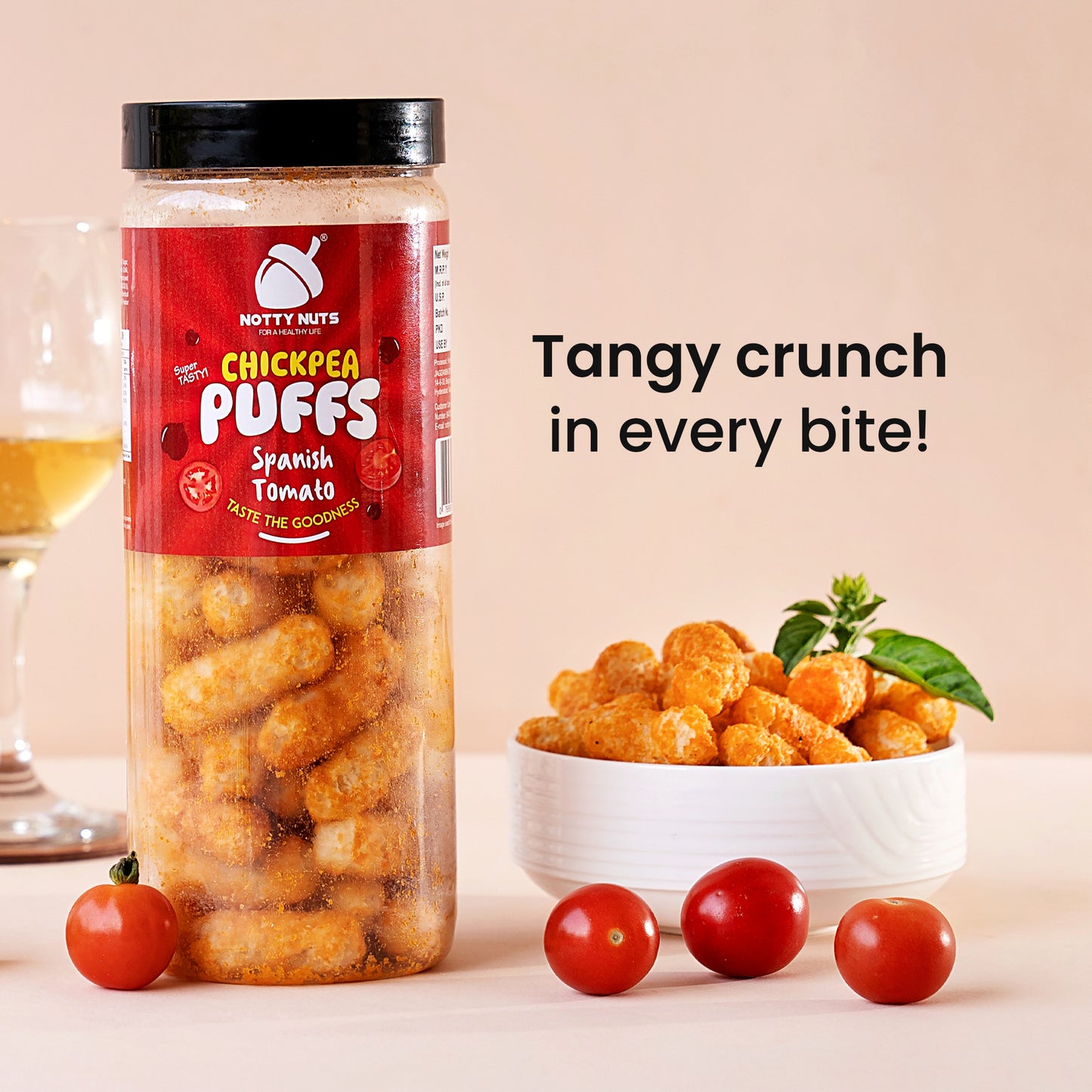 Tomato Chickpea Puffs