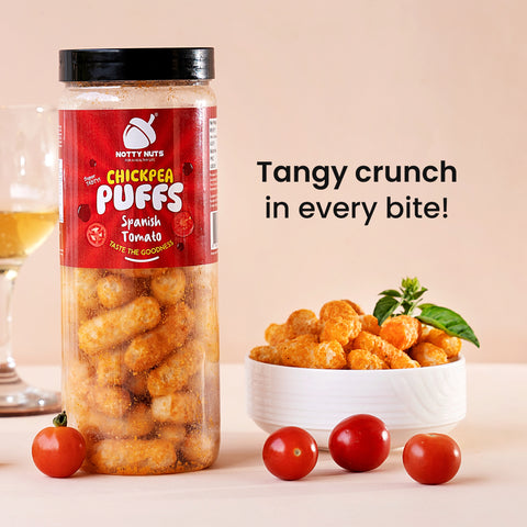 Tomato Chickpea Puffs