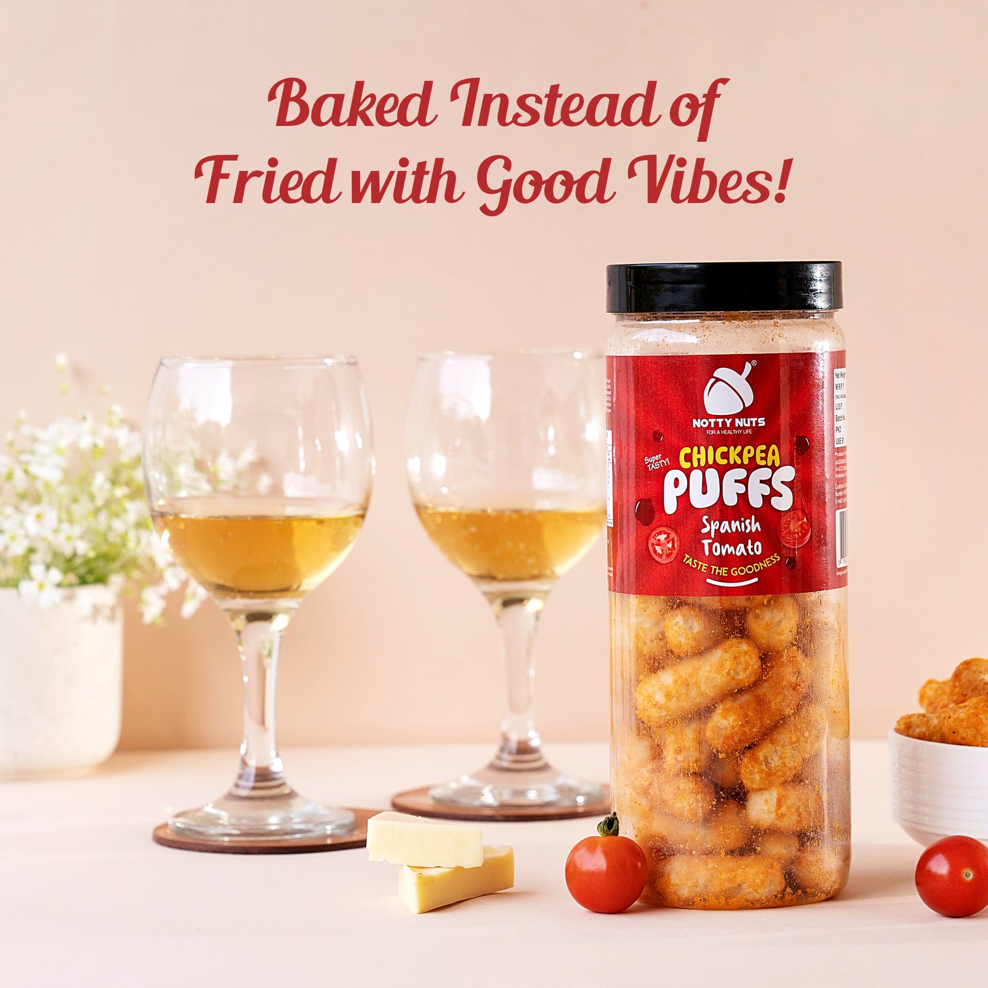 Tomato Chickpea Puffs nottynutsindia