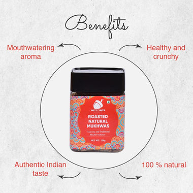 Roasted Natural Mukhwas - nottynutsindia