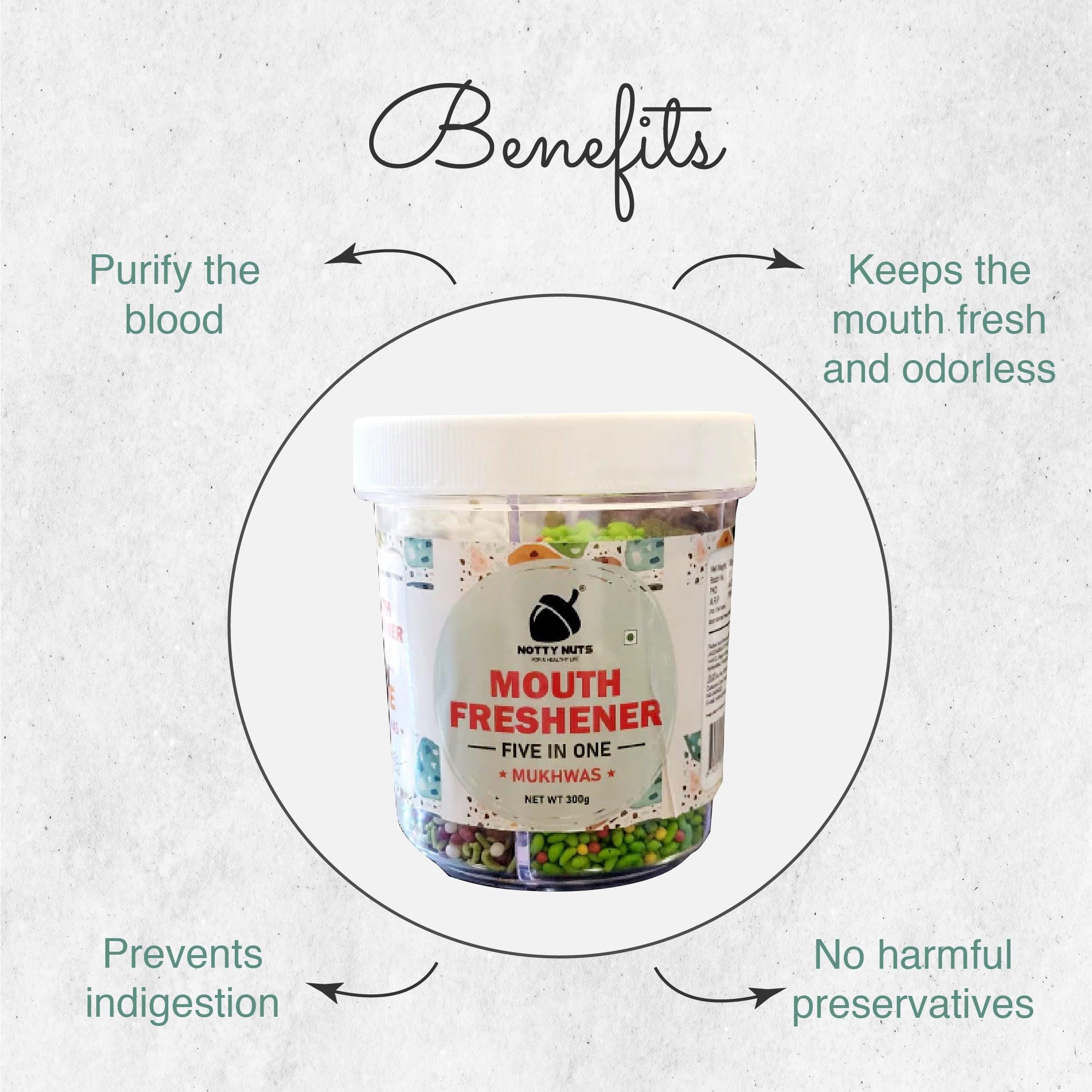 5 In One Mukhwas - nottynutsindia