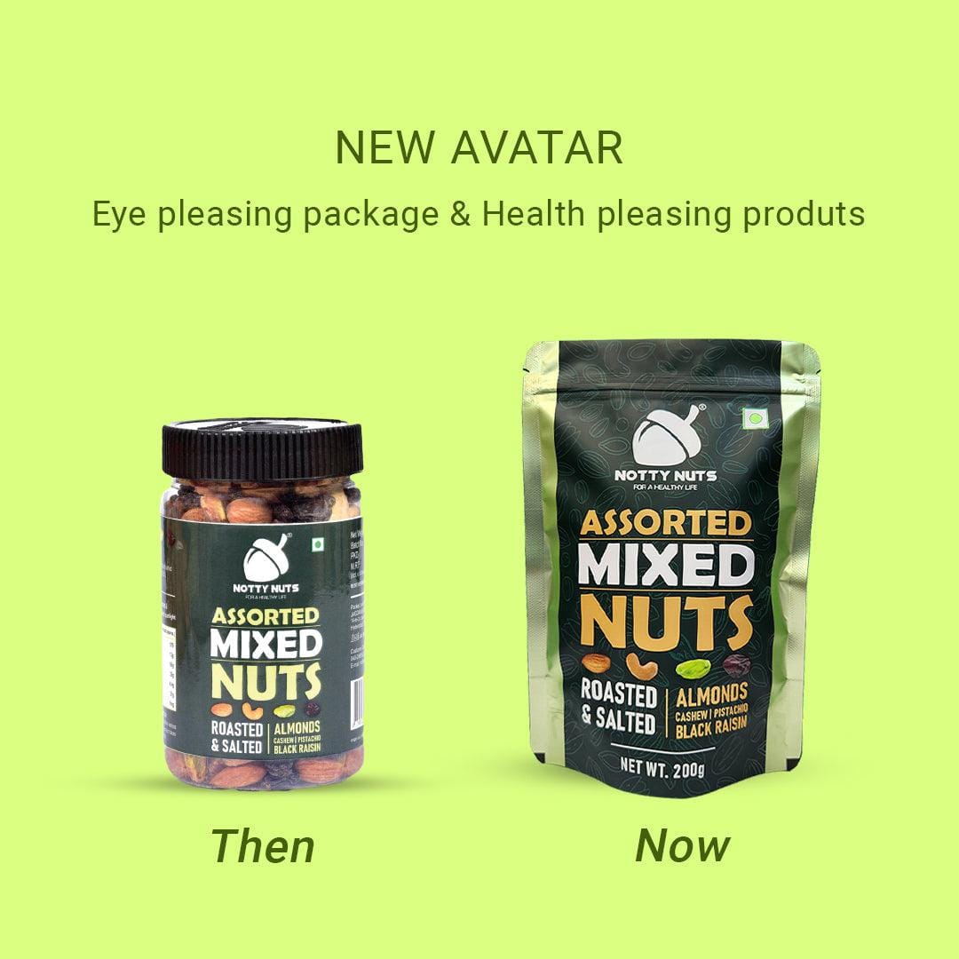 Assorted Mixed Nuts - nottynutsindia